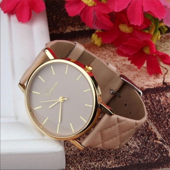 Accessories - Light Taupe Watch